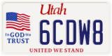 Utah, Specialty plates (1ABC2)