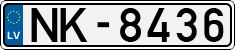 License plate of Latvia, Regular car plates