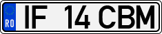 License plate of Romania, Regular plates