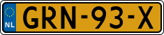 License plate of the Netherlands, Cars