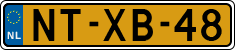 License plate of the Netherlands, Cars