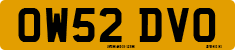 License plate of the United Kingdom, 2001 year system