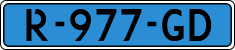 License plate of the Netherlands, Taxi