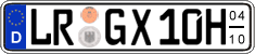 German license plate, Seasonal plates (Oldtimers)