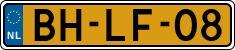 License plate of the Netherlands, Heavy Commercial Vehicles (1994 system)