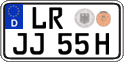 German license plate, Plates for oldtimers (type 
