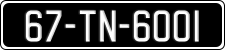 License plate of Ireland, Regular plates