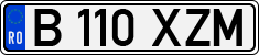 License plate of Romania, Regular plates