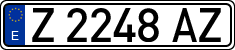 License plates of Spain, 1971 year series
