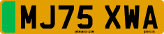 License plate of the United Kingdom, 2001 year system