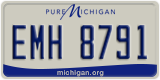 Michigan, АBC 1234