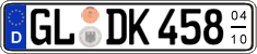 German license plate, Seasonal plates