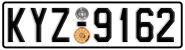 License plate of Greece, Cars