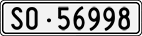 License plate of Switzerland, Cars