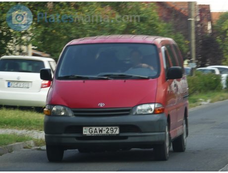 GAW-297, Toyota HiAce