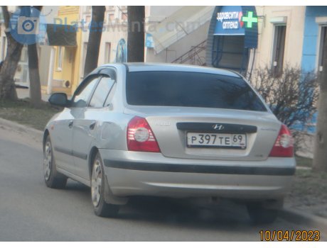 р397те69, Hyundai Elantra