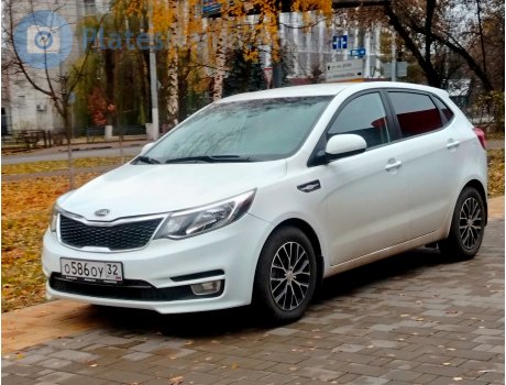 о586оу32, Kia Rio