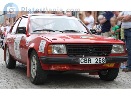 CBR 258, Opel Ascona