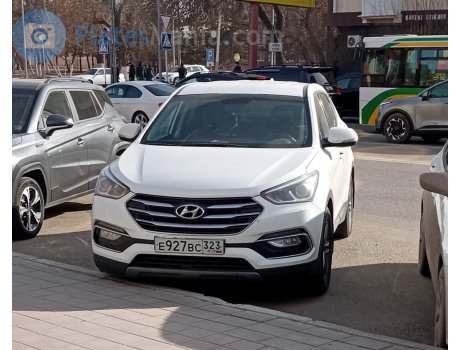 е927вс323, Hyundai Santa Fe