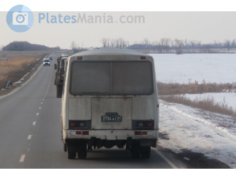 2734 ат 21, PAZ 3205