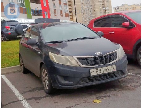 т881мх67, Kia Rio