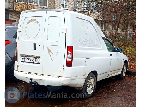 х829уу198, Bogdan Lada 2310 Pickup