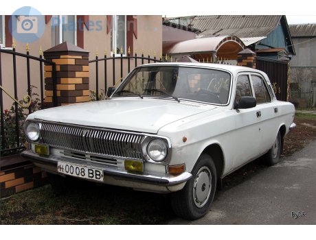 н 0008 ВВ, GAZ 24 Волга