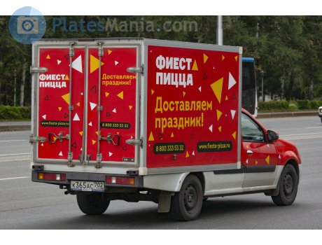 к365ас702, ВАЗ (Lada) Largus