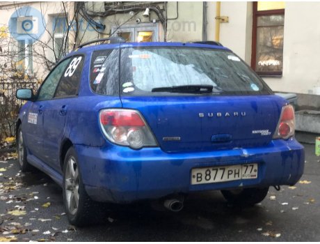 в877рн77, Subaru Impreza