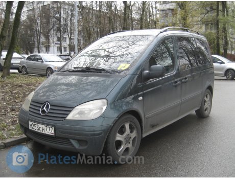 м253сн777, Mercedes-Benz Vaneo