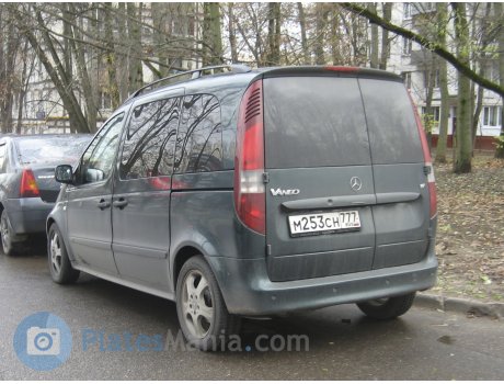 м253сн777, Mercedes-Benz Vaneo