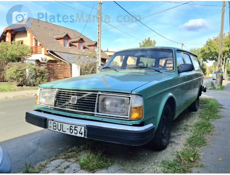 BUL-654, Volvo 240-Series