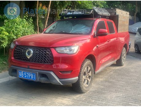 粤B·57P81, Great Wall (GWM) Poer (Pao/P-Series/Ute)