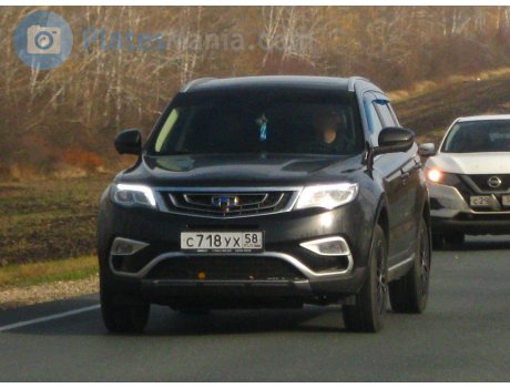 с718ух58, Geely Atlas