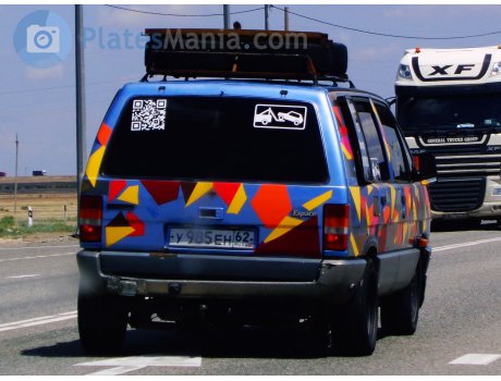 у985ен62, Renault Espace