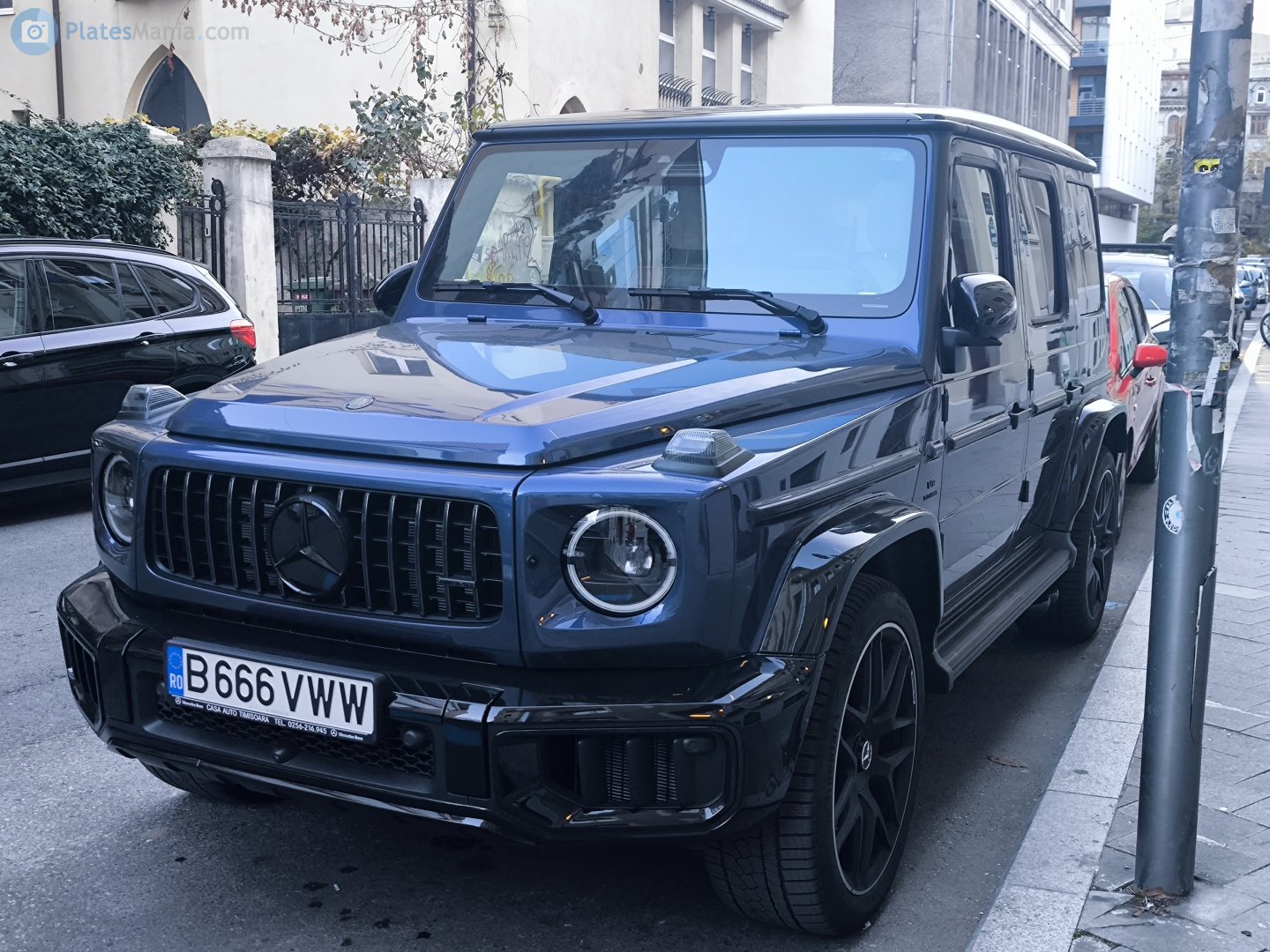 B 666 VWW, Mercedes-Benz G-Klasse 2nd gen (W463/W465), 2018­–