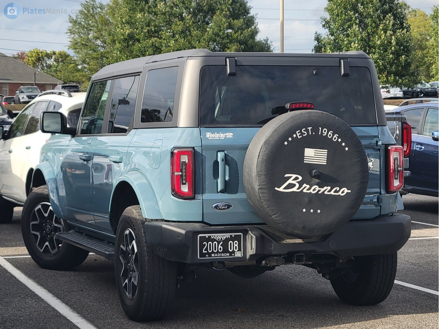 2OO6 O8, Ford Bronco 6th gen 5-door SUV (U725), 2021–