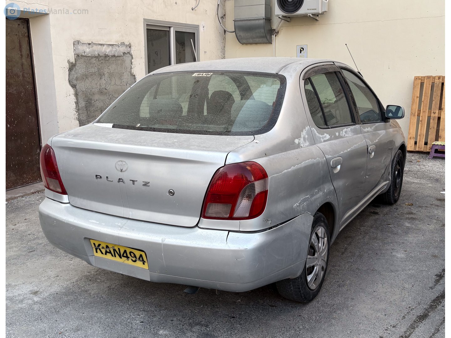 KAN 494, Toyota Platz 1st gen (XP10), 1999­–2002