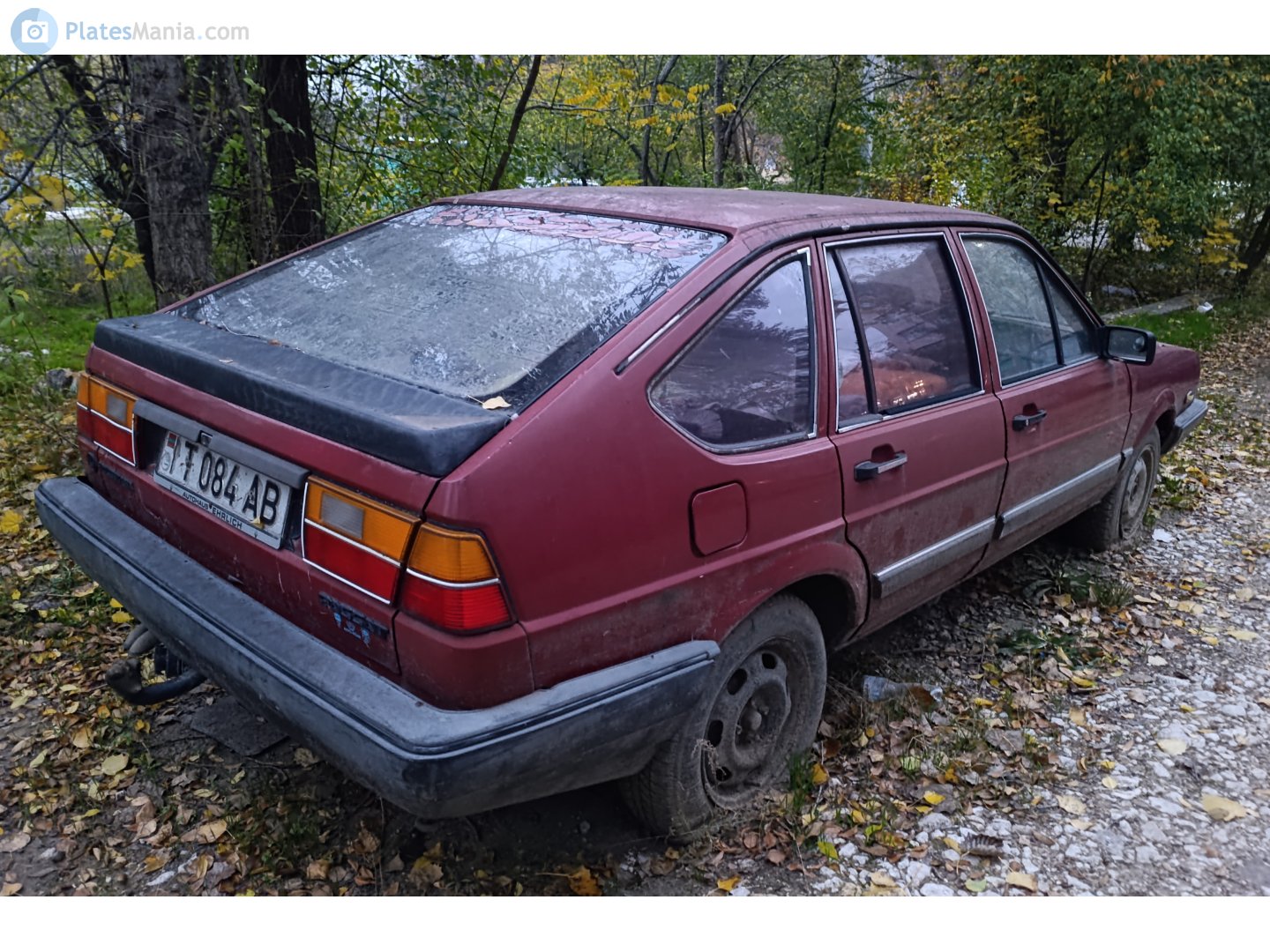 T 084 AB, Volkswagen Passat 2nd gen 5-door Hatch (B2; 32B), 1981–1988