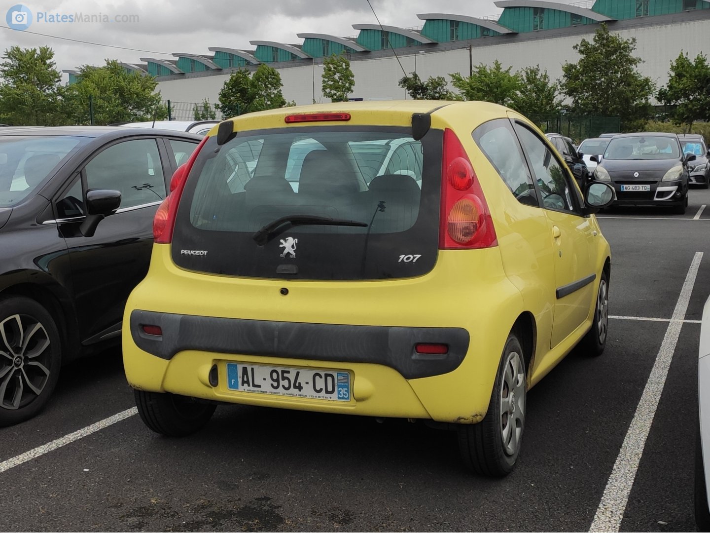 AL-954-CD, Peugeot 107 1st gen 3-door Hatch (B0), 2005–2014