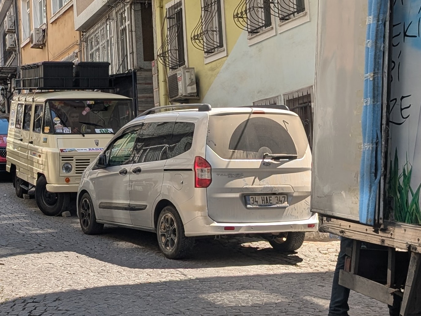 34 HAE 347, Ford Tourneo Courier 1st gen (B460/JU2), 2014–