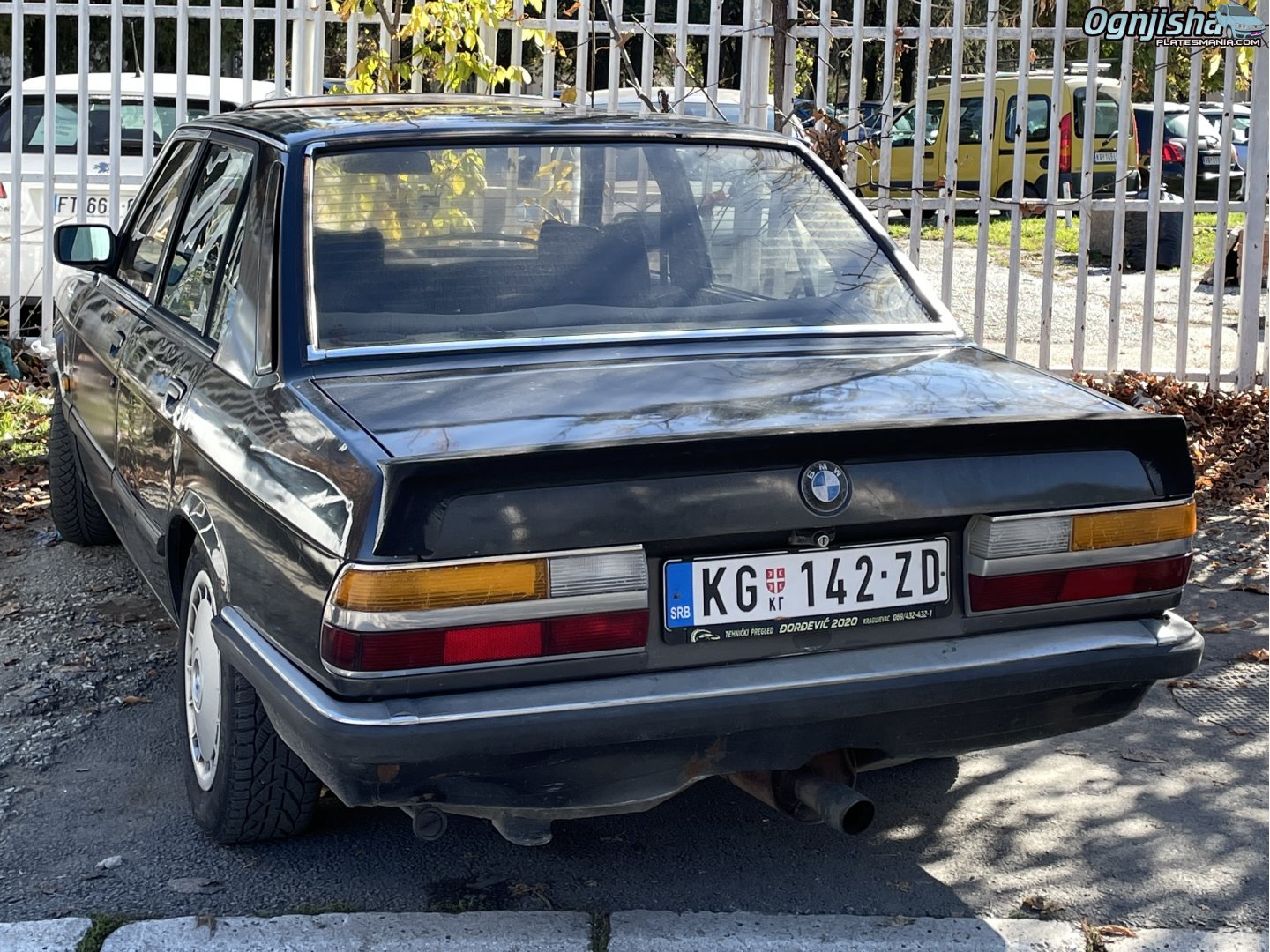 KG 142-ZD, BMW 5 Series 2nd gen (E28), 1981–1988