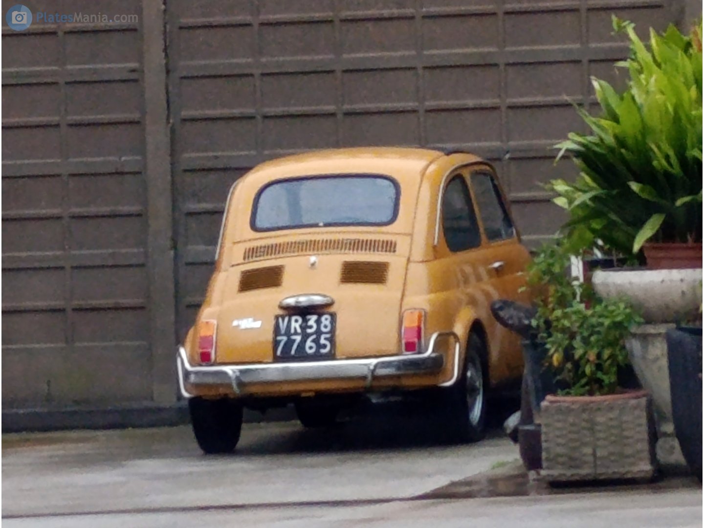 VR 387765, FIAT 500 1st gen Nuova 500 (110), 1957–1960