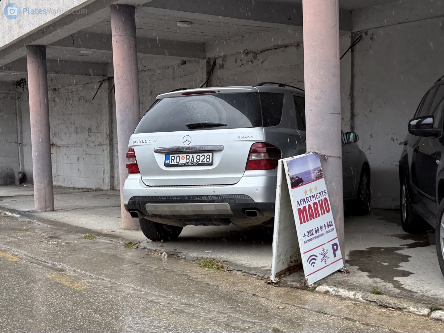 RO BA928, Mercedes-Benz M-Klasse 2nd gen (W164), 2005–2011