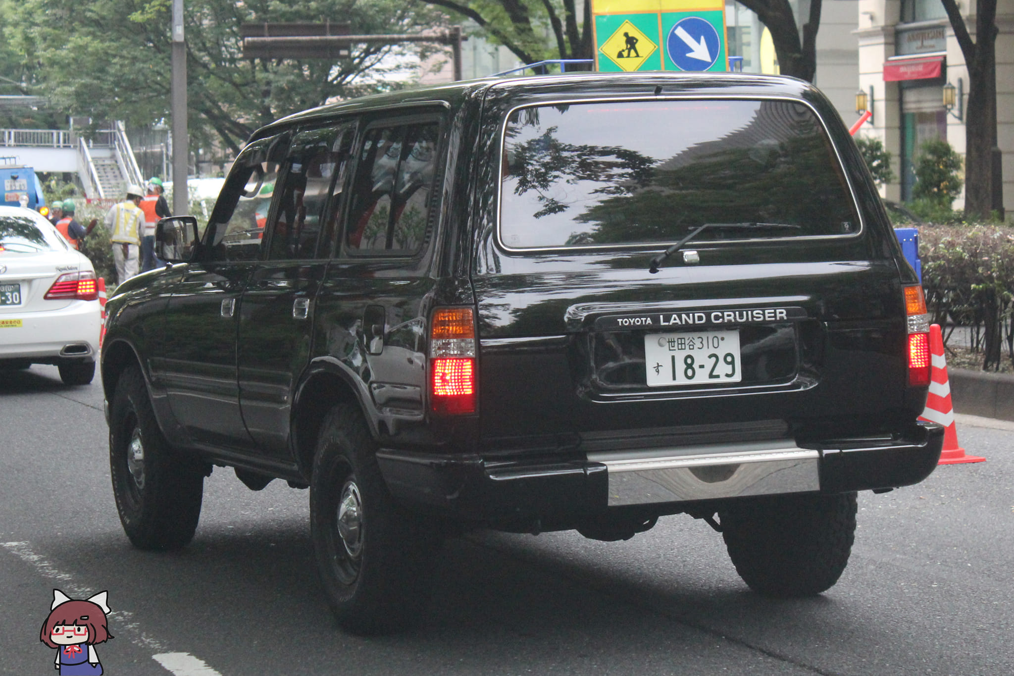 世田谷 310 す 1829, Toyota Land Cruiser 80 (J80), 1989–1997