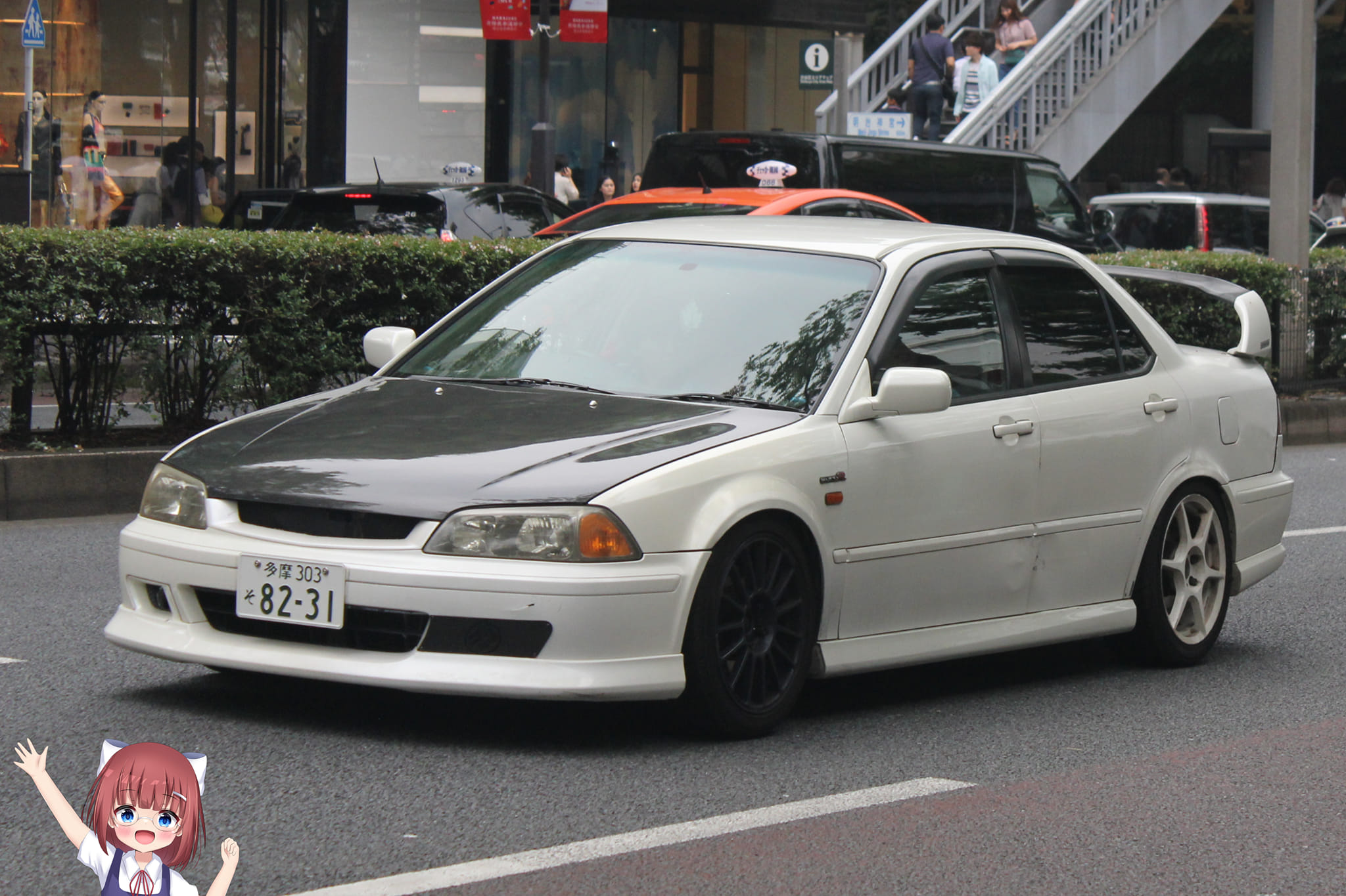 多摩 303 そ 8231, Honda Torneo 1st gen (CF4; JP-market), 1997–2002