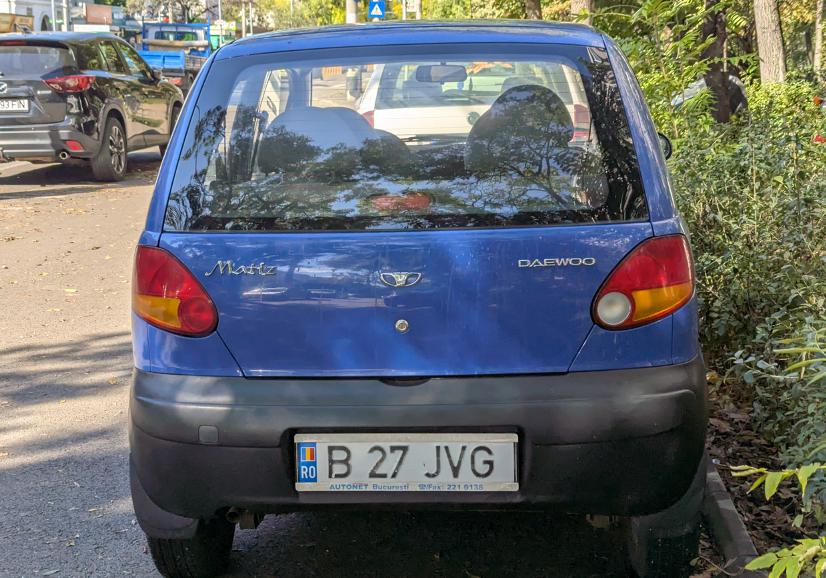 B 27 JVG, Daewoo Matiz 1st gen (M100), 1998­–2004 (–2007 for PL- and –2008 for RO-market)