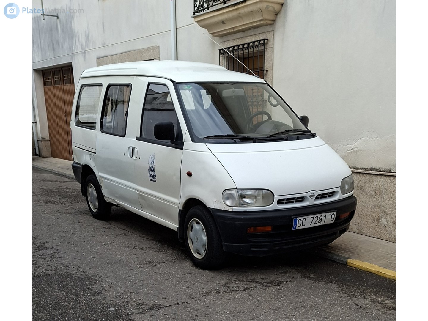 CC 7281 O, Nissan Vanette 2nd gen Cargo Van (C23; EU-market), 1995–2001