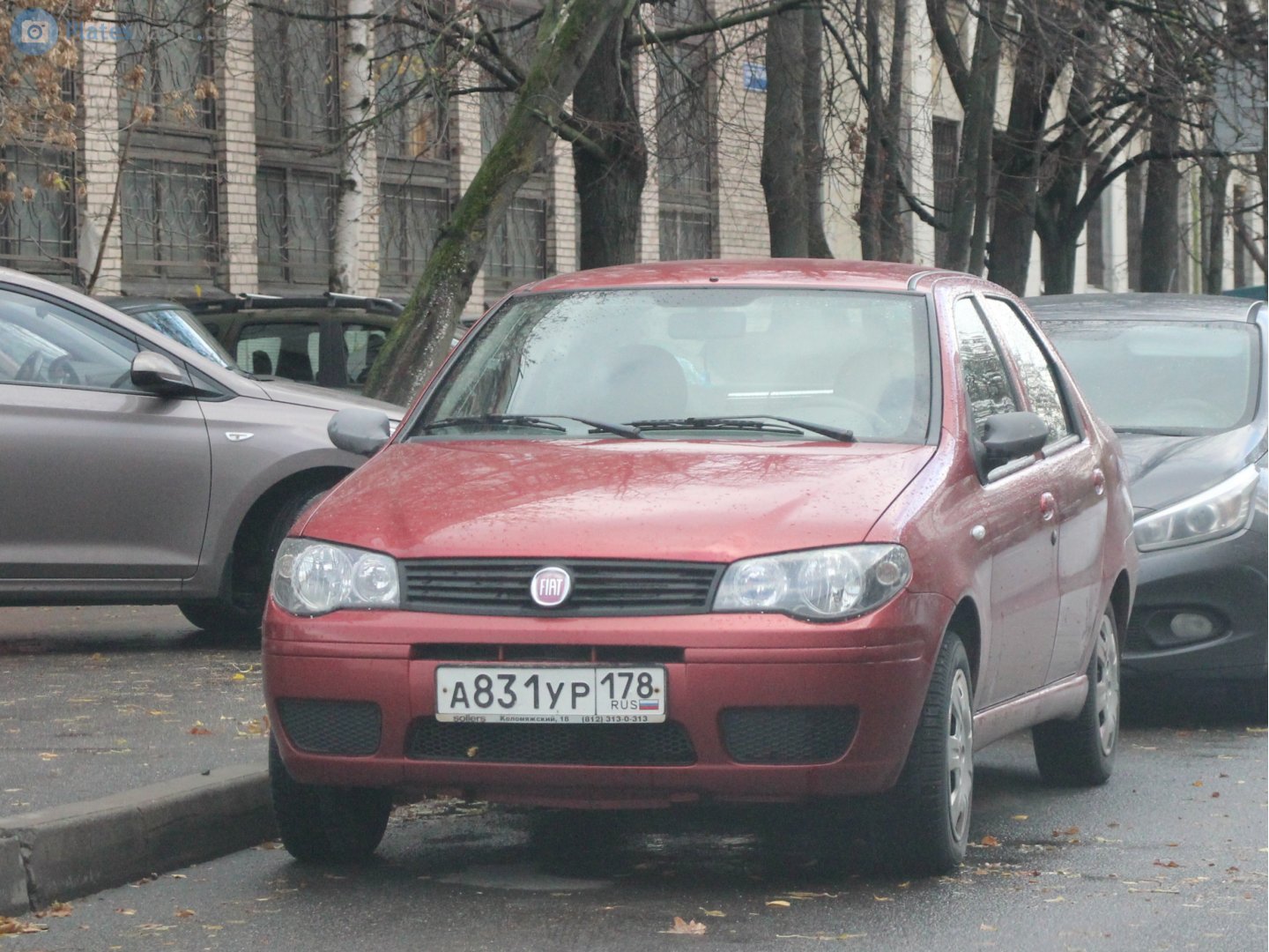 а 831 ур 178, FIAT Albea 1st gen (178), 1st facelift, 2005–2012