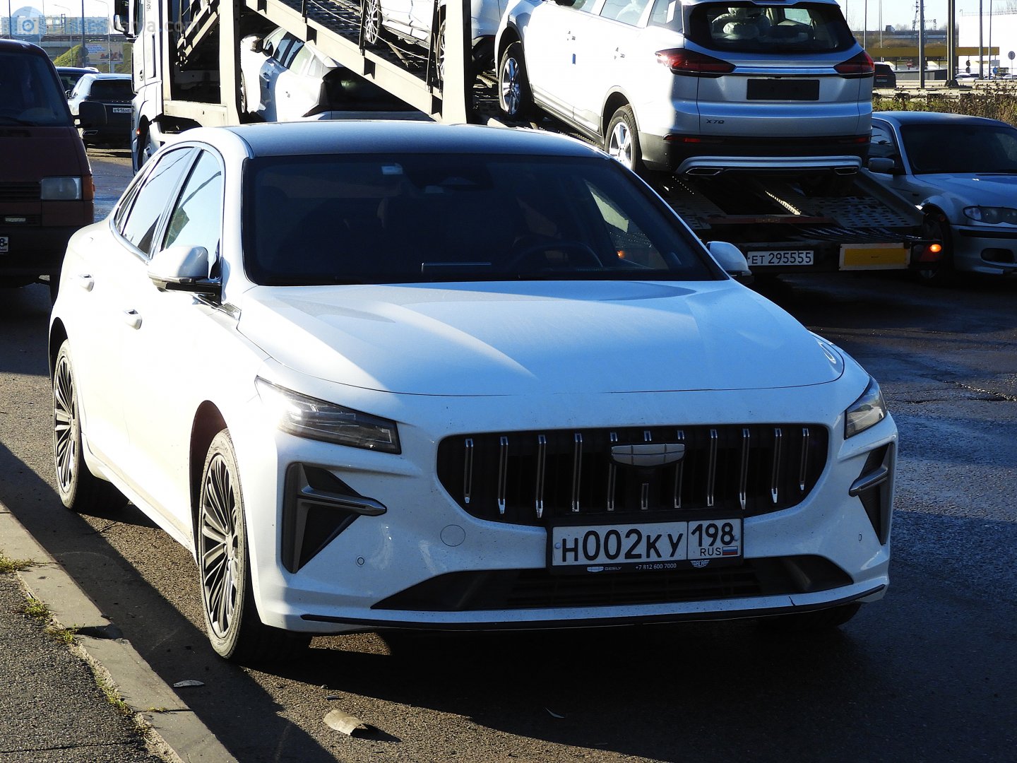 н 002 ку 198, Geely Preface 1st gen (FS11), facelift, 2024–